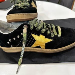Golden Goose Ball star, customized with shoe maker Size 42 used only twice.